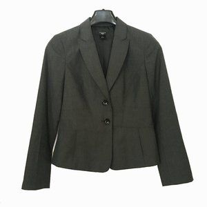 Ann Taylor Petite Gray Blazer